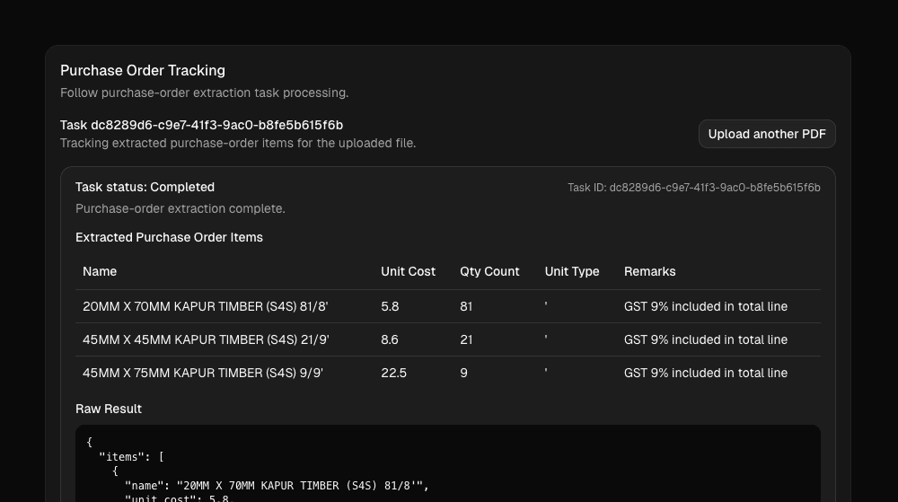 Document Data Extractor