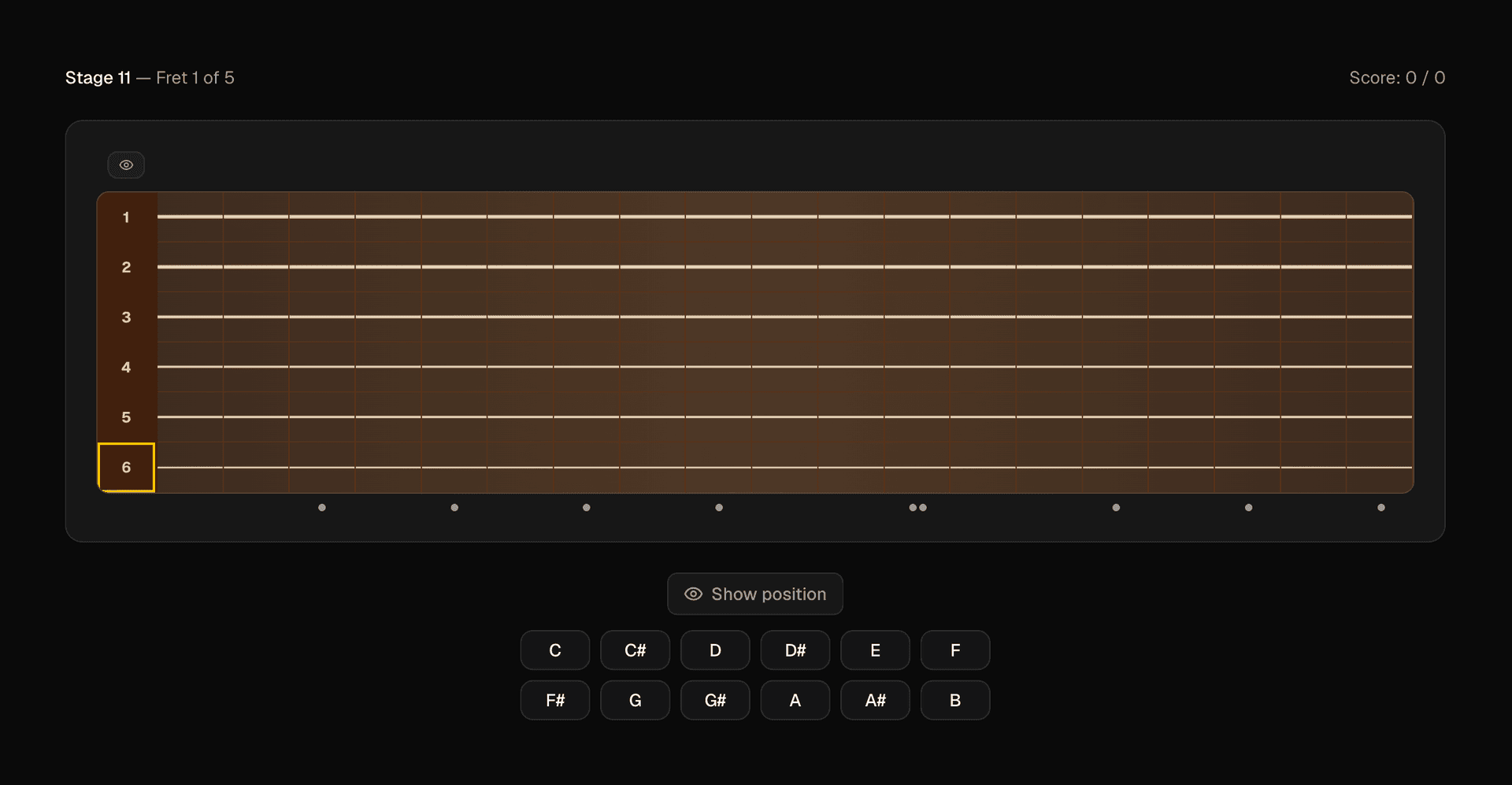 Guitar Note Quiz